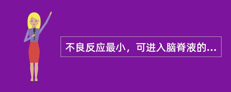 不良反应最小，可进入脑脊液的咪唑类抗真菌药是（）。