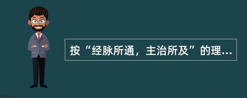 按“经脉所通，主治所及”的理论，巅顶痛最好选用（）。