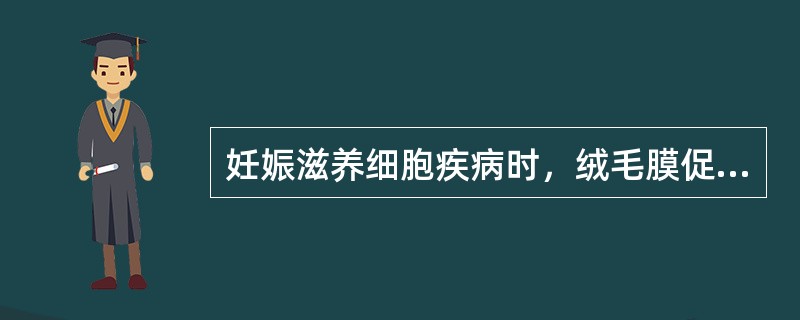 妊娠滋养细胞疾病时，绒毛膜促性腺激素刺激能引起（）