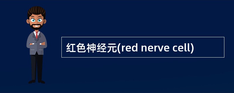 红色神经元(red nerve cell)