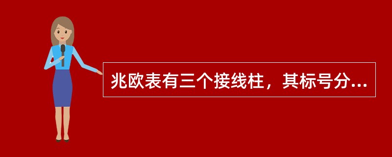 兆欧表有三个接线柱，其标号分别为G、L、E，使用时G接（），L接线路端，E接（）