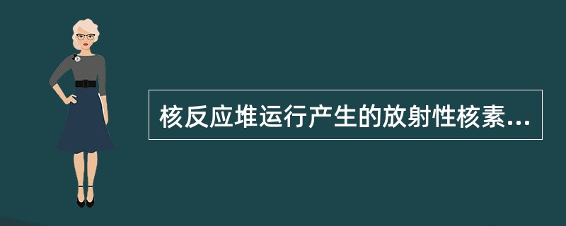 核反应堆运行产生的放射性核素钴-60属（）。