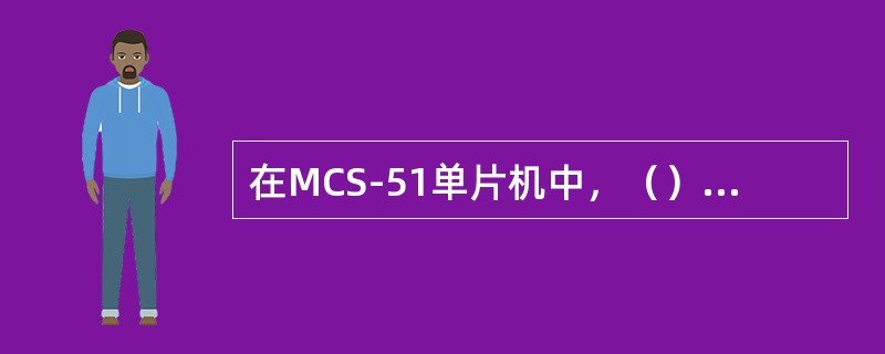 在MCS-51单片机中，（）是程序存储器。