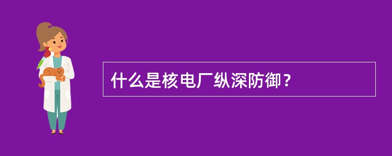 什么是核电厂纵深防御？