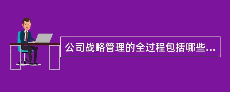 公司战略管理的全过程包括哪些环节，每一个环节包括哪些具体内容。