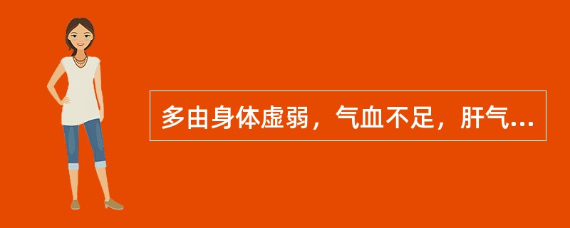 多由身体虚弱，气血不足，肝气郁结，气郁化火，肺阴不阻，灼津成痰，痰火凝结，肝郁化