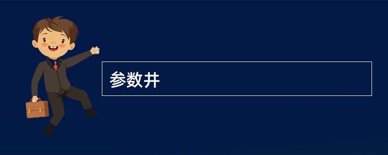 参数井