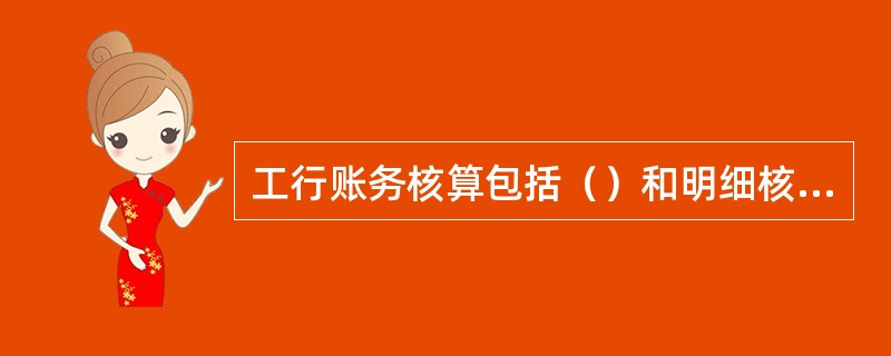 工行账务核算包括（）和明细核算。