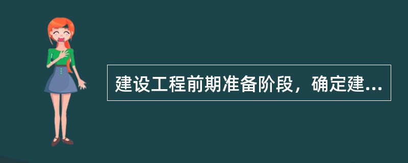 建设工程前期准备阶段，确定建设项目投资额要依据（）。