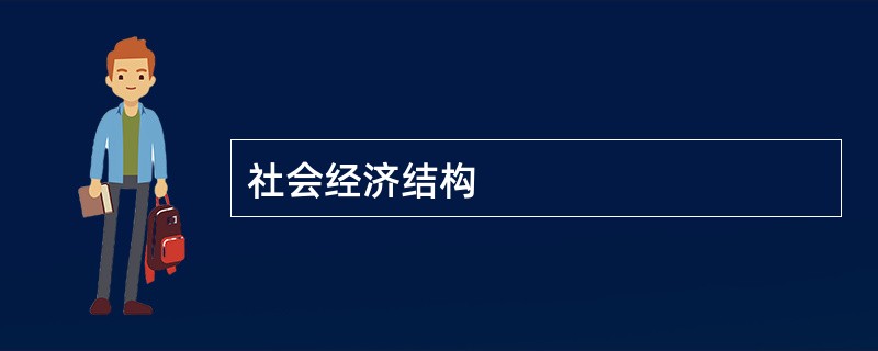 社会经济结构