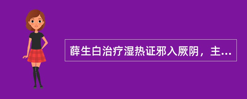 薛生白治疗湿热证邪入厥阴，主客浑受，用药仿吴又可三甲散，包括下列哪些药物（）