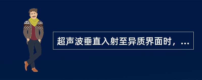 超声波垂直入射至异质界面时，（）和（）的波型不变。