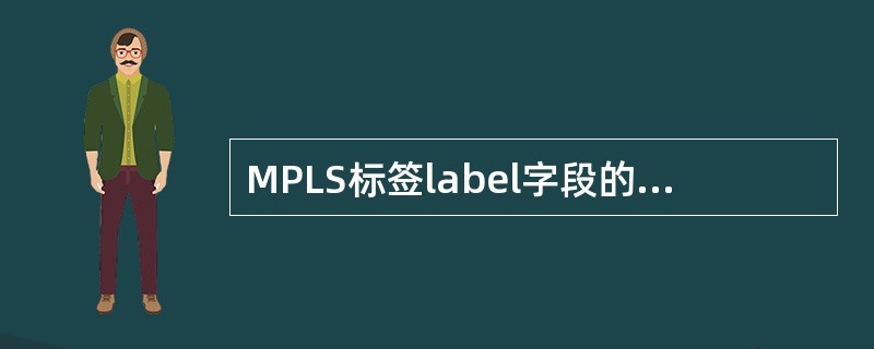 MPLS标签label字段的长度是（）bit.