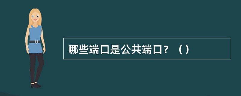 哪些端口是公共端口？（）