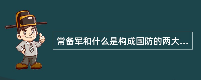 常备军和什么是构成国防的两大基本要素（）