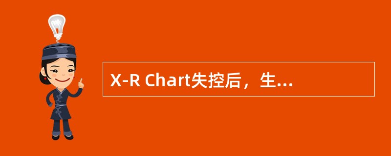 X-R Chart失控后，生产主任必须采取停Line改善行动，是否正确，为什么？