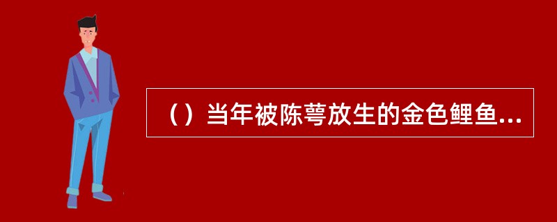 （）当年被陈萼放生的金色鲤鱼是谁？