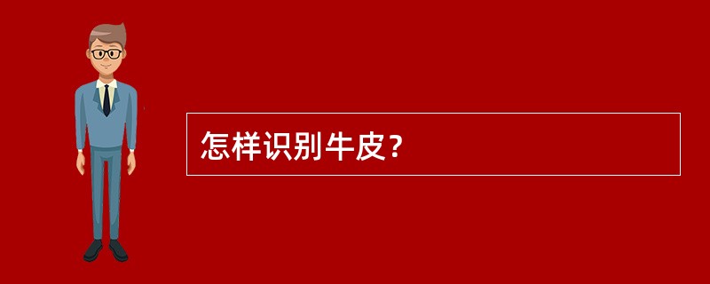 怎样识别牛皮？