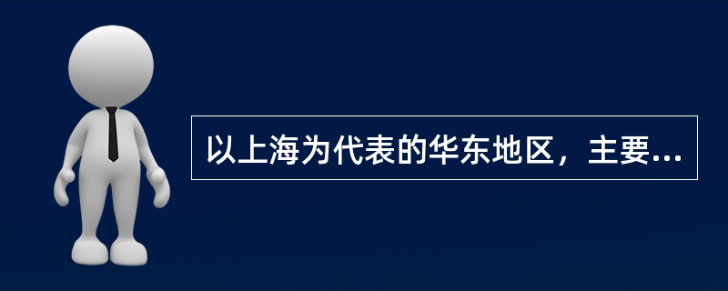 以上海为代表的华东地区，主要包括（）等地区。