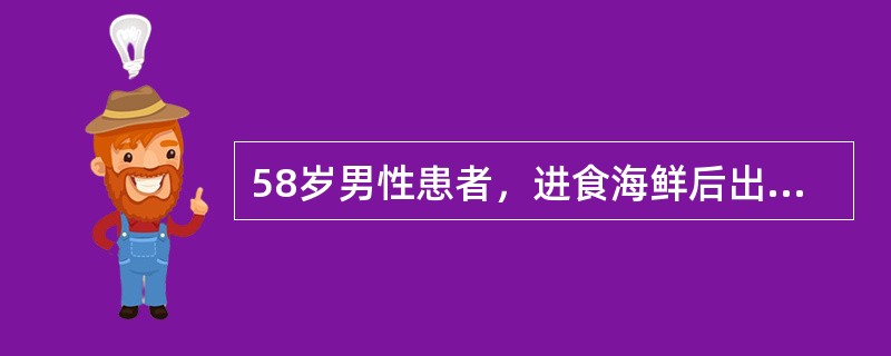 58岁男性患者，进食海鲜后出现发热，下肢小关节红肿热痛.，下列哪项检查对确定诊断