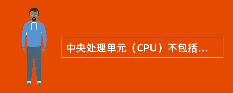 中央处理单元（CPU）不包括（）。