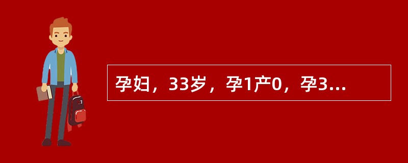 孕妇，33岁，孕1产0，孕39周。血压165/105mmHg，尿蛋白(++)，待