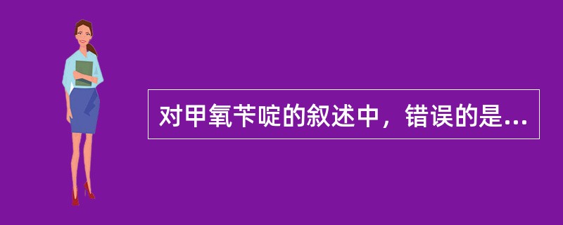 对甲氧苄啶的叙述中，错误的是（）