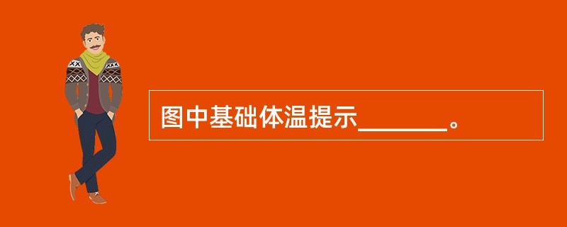 图中基础体温提示_______。