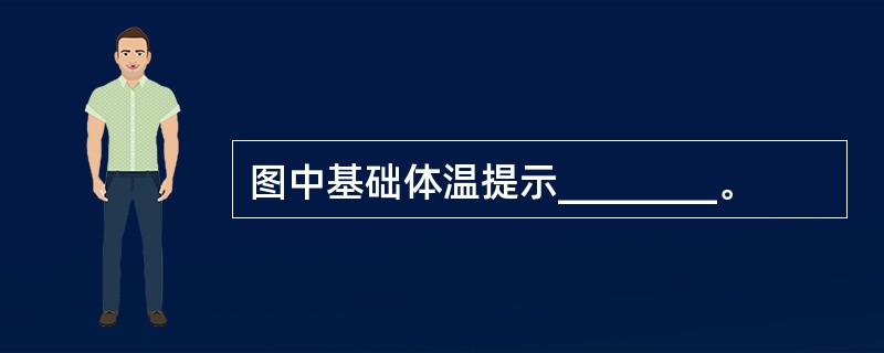 图中基础体温提示________。