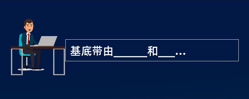 基底带由______和______组成。基底细胞和旁基底细胞含______、__