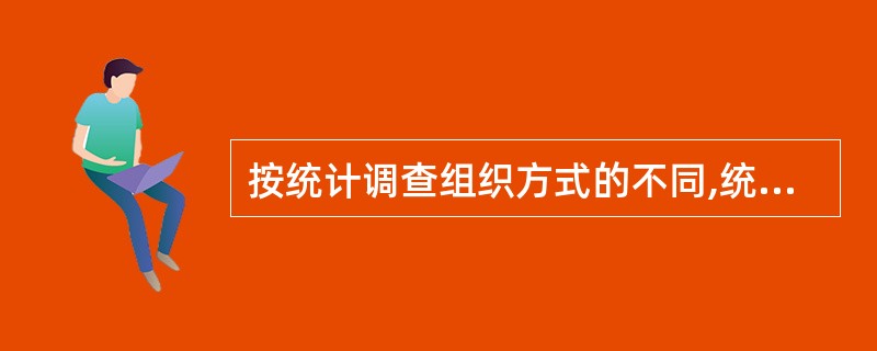 按统计调查组织方式的不同,统计调查可分为全面调查和非全面调查。()