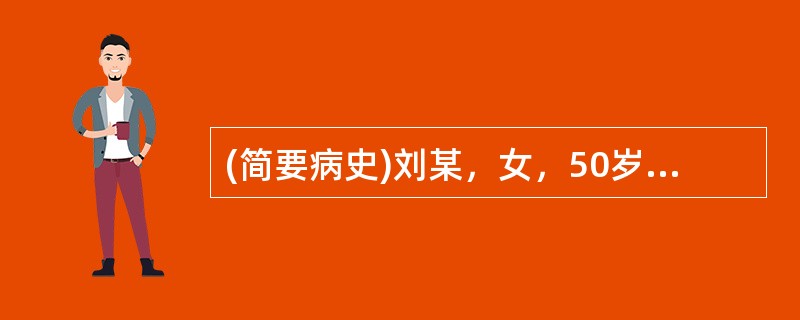 (简要病史)刘某，女，50岁，咳嗽、咳痰3年，加重2周。(答题要求)病史采集题要