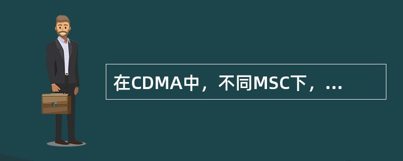 在CDMA中，不同MSC下，同一频率的切换属于（）