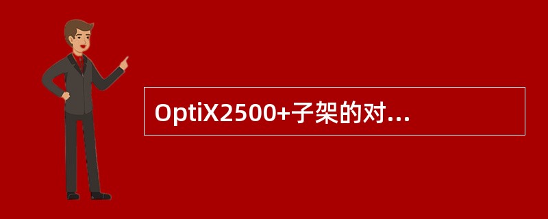 OptiX2500+子架的对偶板位是根据（）总线定义的。