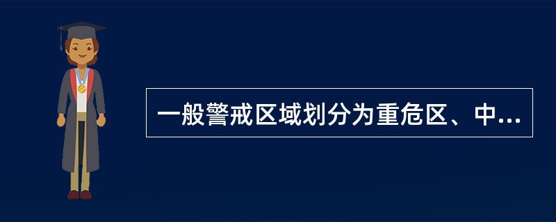 一般警戒区域划分为重危区、中危区、轻危区和()区。