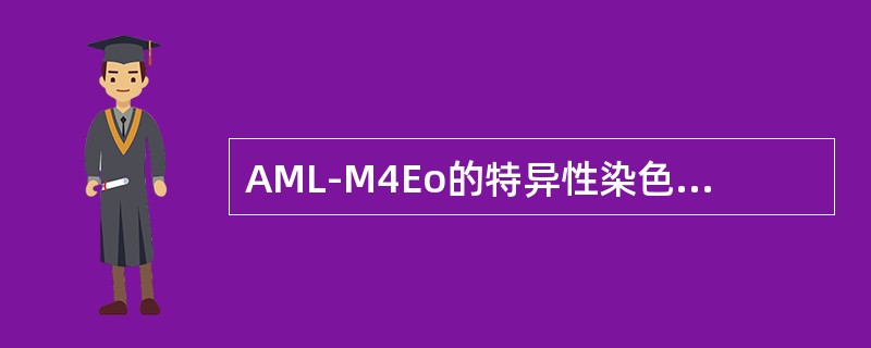 AML-M4Eo的特异性染色体畸变是（）