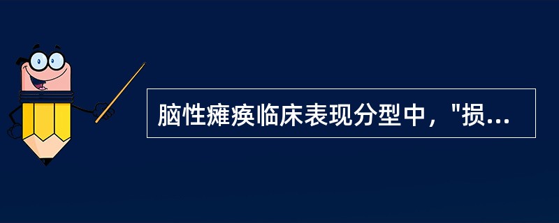 脑性瘫痪临床表现分型中，"损伤部位为小脑，表现以平衡功能障碍为主的小脑症状"属于