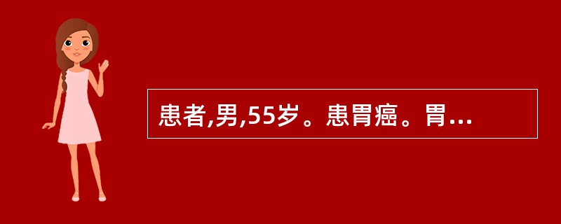 患者,男,55岁。患胃癌。胃脘胀满疼痛,痛引两胁,情志不舒,善怒,喜太息;嗳腐吞