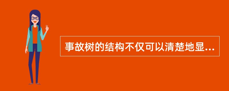 事故树的结构不仅可以清楚地显示事故的发展过程,还能够帮助分析人员判断哪些补充措施