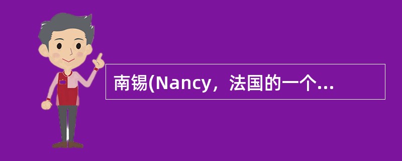 南锡(Nancy，法国的一个小镇)理论