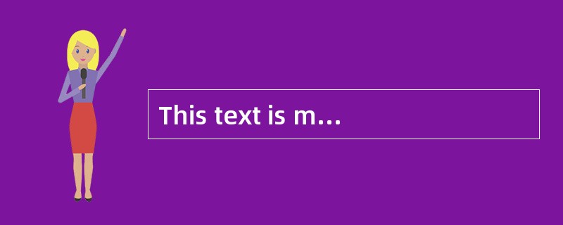 This text is most probably taken from_
