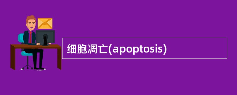 细胞凋亡(apoptosis)