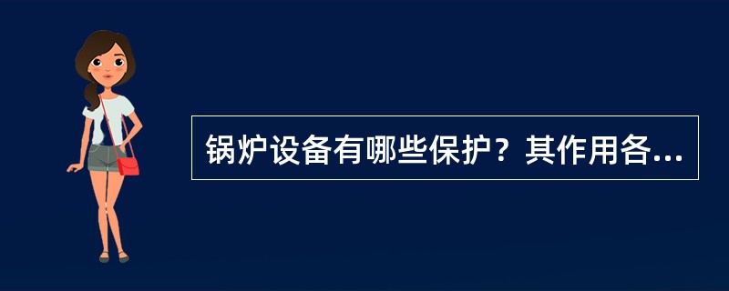 锅炉设备有哪些保护？其作用各是什么？