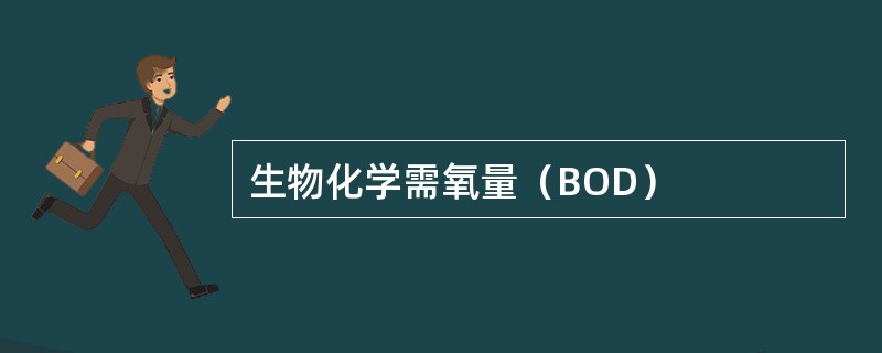 生物化学需氧量（BOD）