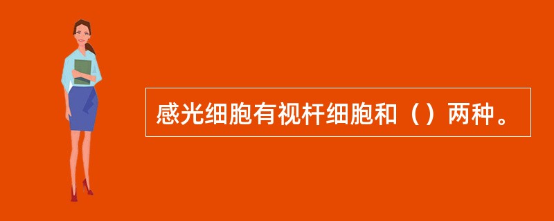 感光细胞有视杆细胞和（）两种。