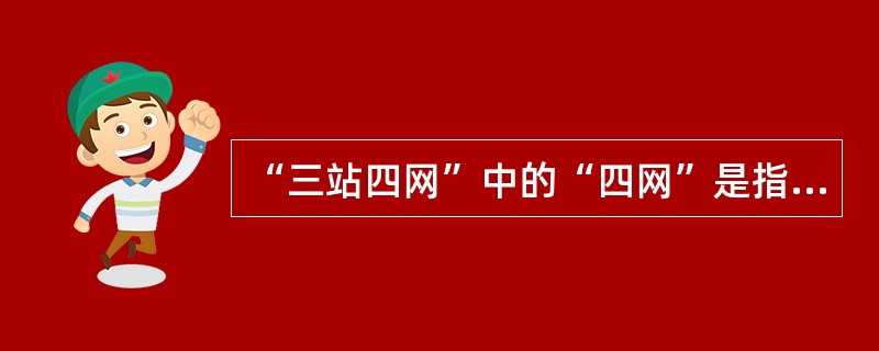 “三站四网”中的“四网”是指什么？