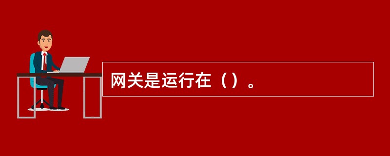 网关是运行在（）。