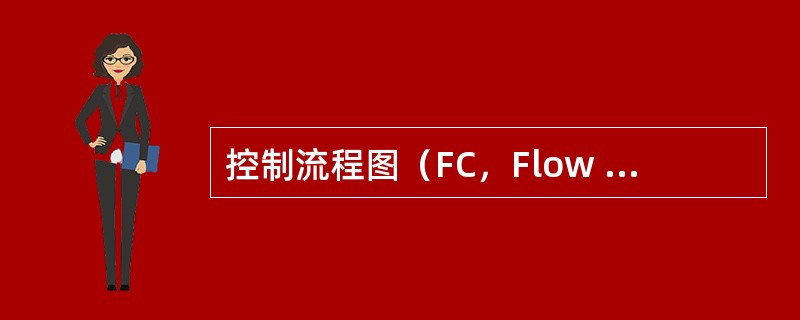 控制流程图（FC，Flow Chart）又称框图，其中矩形框，菱形框，箭头分别表