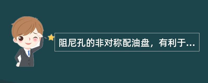 阻尼孔的非对称配油盘，有利于降低泵的（）.