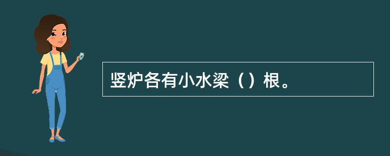 竖炉各有小水梁（）根。